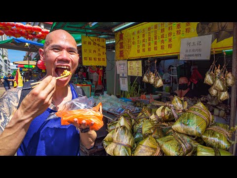 HUGE Chinatown Street Food Tour in Malaysia + BEST CHINESE STREET FOOD IN KUALA LUMPUR