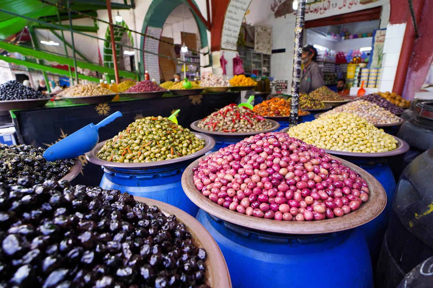 The Great Habous Olive Market